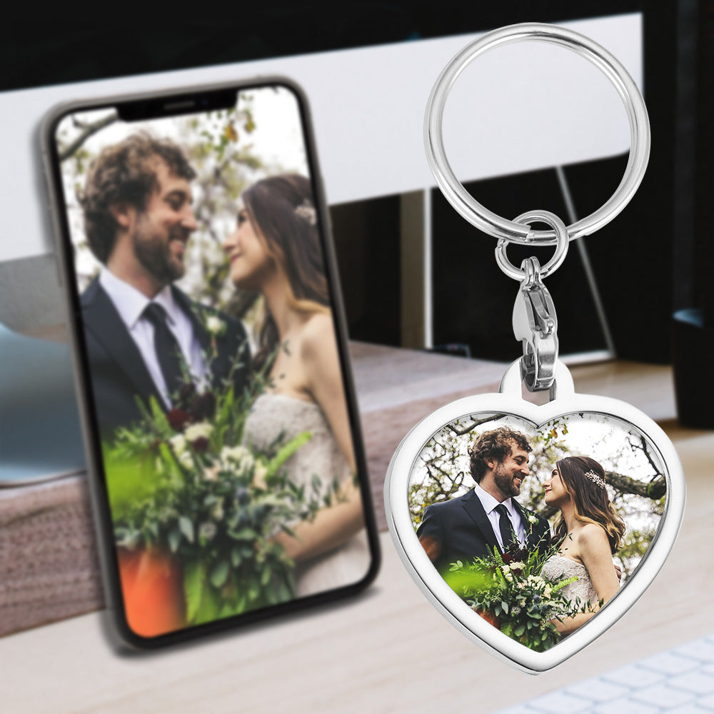 New Keychain Photo Custom Photo Box Ornament Photo Keychain Custom - Korvel