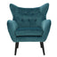 Elegant Teal Armchair for Stylish Living Spaces