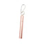 1 Set Reusable Telescopic Straw Set Portable Stainless Steel Easy To Clean Straw With Carry Case - Korvel