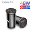 Chargeur de voiture KUULAA Quick Charge 4.0 48W pour appareils mobiles