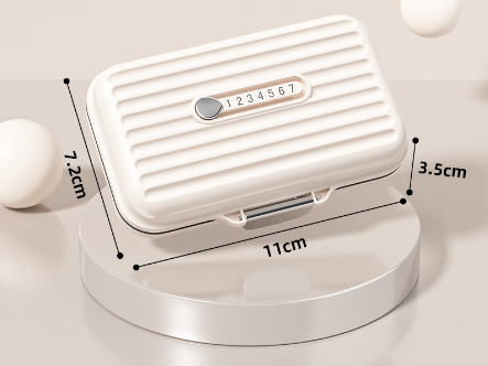 Boîte de Rappel Médical Mini Portable pour Rangement à Domicile