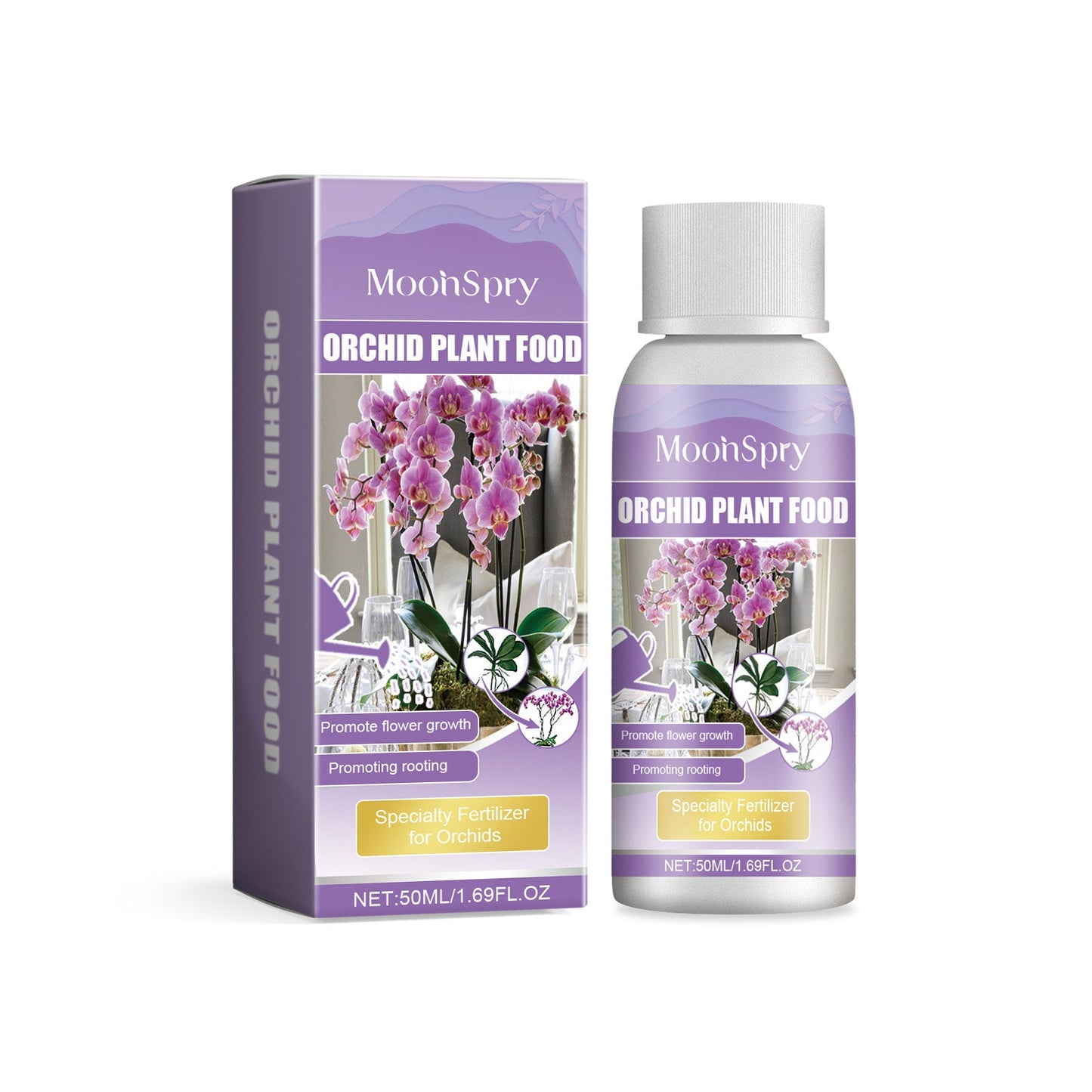 Premium Orchid Growth Nutrient Solution for Vibrant Blooms