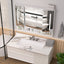 Modern 39x28 Inch Bathroom Medicine Cabinet with LED Lights
