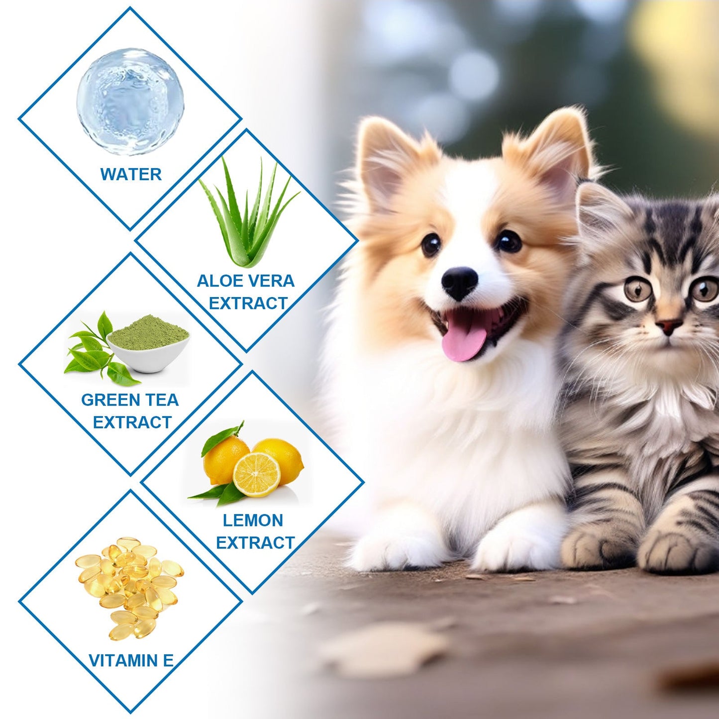 Premium Pet Ear Cleaning Finger Wipes