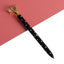 21Color Kawaii Ballpoint Pen Big Gem Metal Ball Pen With Large Diamond Blue And Black Magical Pen Fashion School Office Supplies - Korvel
