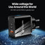USB+2PD Type-C mobile phone charger LED with light travel charging head - Korvel