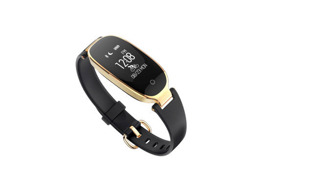 S3 Color Bracelet Fashion Wrist Smart Band Bracelet Girl Women Heart Rate Monitor Lady Female Fitness Tracker Wristband - Korvel