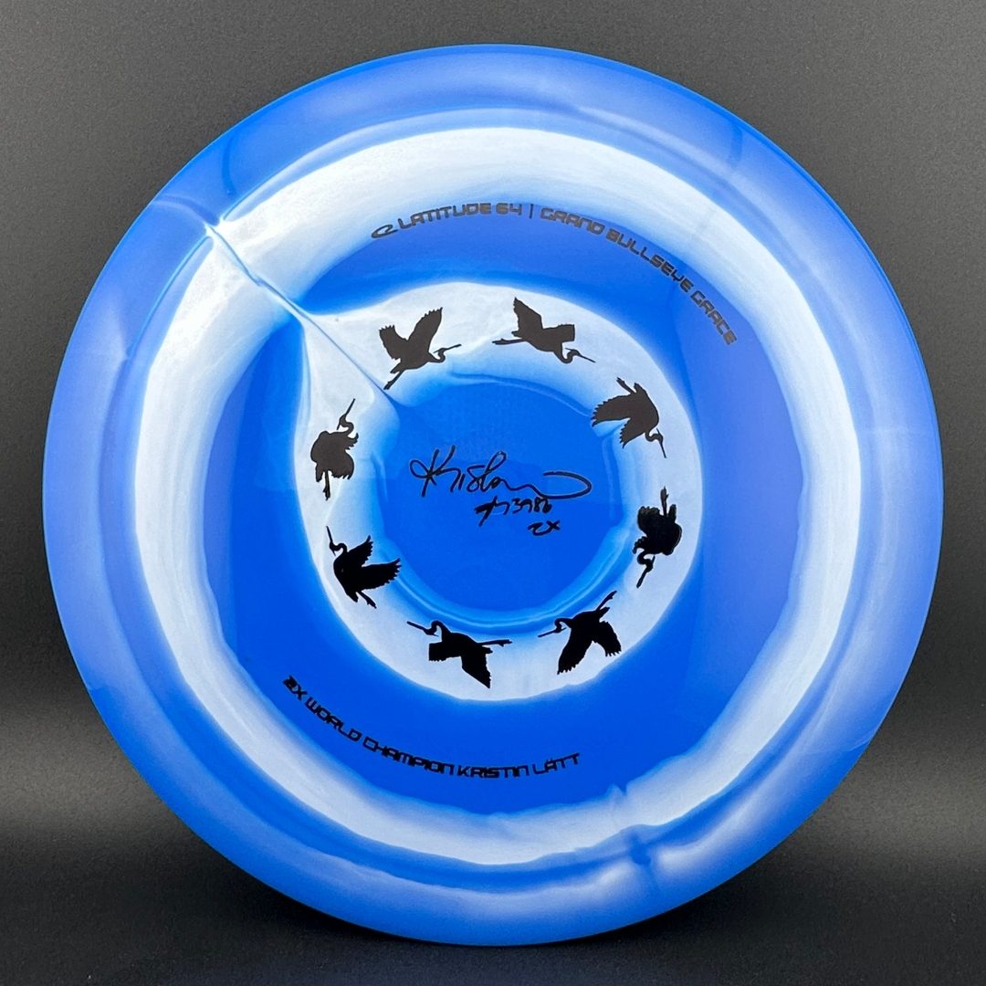 Grand Bullseye Grace - Disque Signature 2025 de Kristin Latt