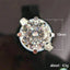 Korean version of light luxury fashion four claw flower bud simulation diamond ring engagement and proposal ring - Korvel