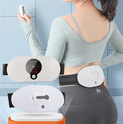 EMS Waist Massager with Heating Pad and 5 Modes