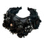 Fabric Flower Heavy Industry Wide Edge Crystal Super Immortal Women's Headband - Korvel