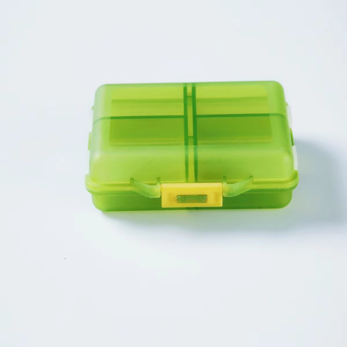 Portable travel medicine box, dustproof sealed small medicine box for the elderly, mini storage box - Korvel