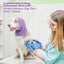 Cat and dog grooming earmuffs, anti-noise earmuffs, neck warmer, decompression, anti-stress, soothing headgear, pet scarf - Korvel