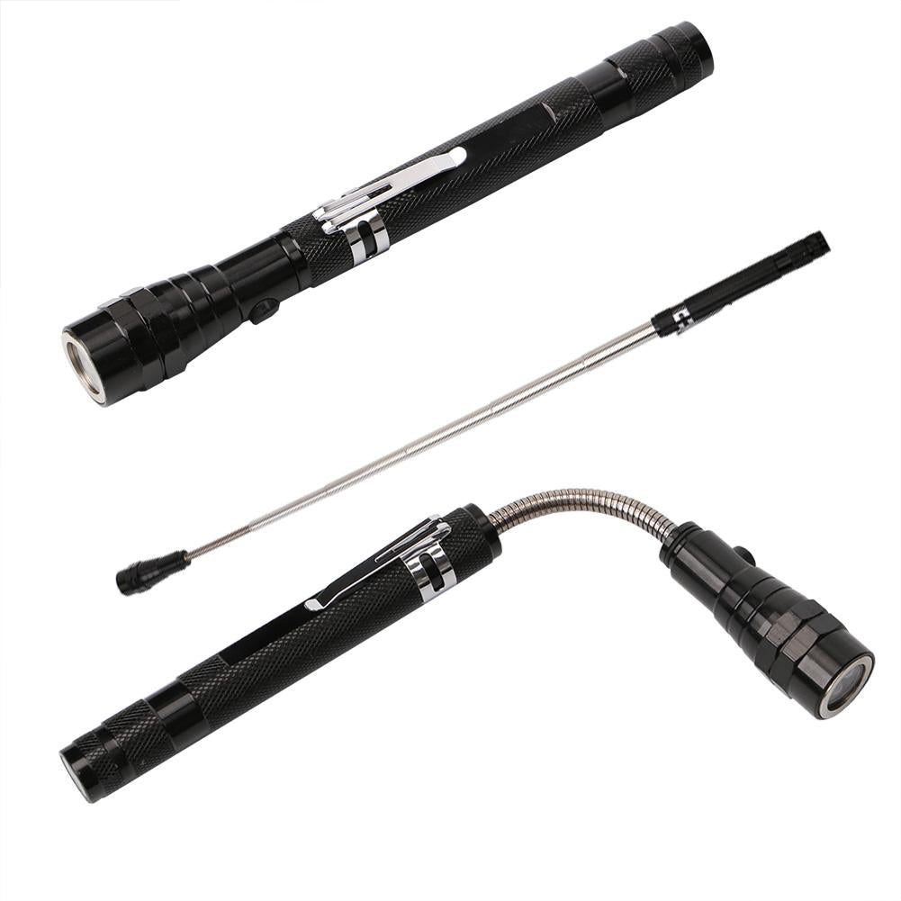 Tactical Handheld LED Flashlight with Magnetic Head