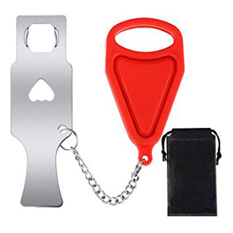Travel Anti-Theft Door Block Portable Lock Top Door Lock Door Lock Portable Door Lock - Korvel