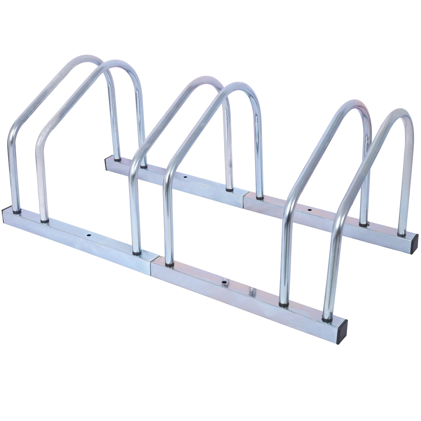Support de sol premium pour 3 vélos pour roues de 22 à 28 pouces