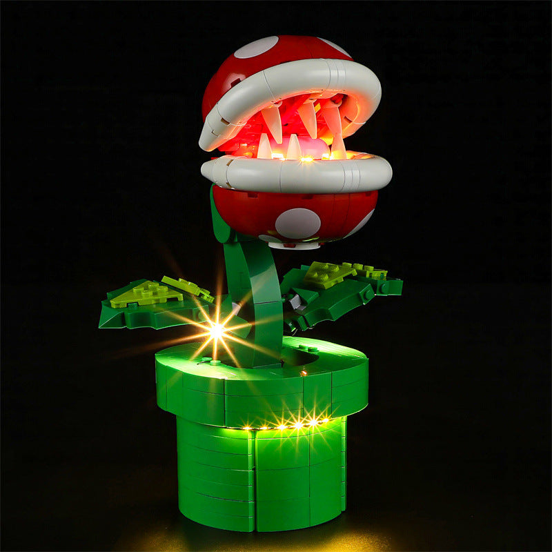 is compatible with LEGO Creative Series 71426 Swallowing Flower Building Blocks LED Lighting Fixtures - Korvel
