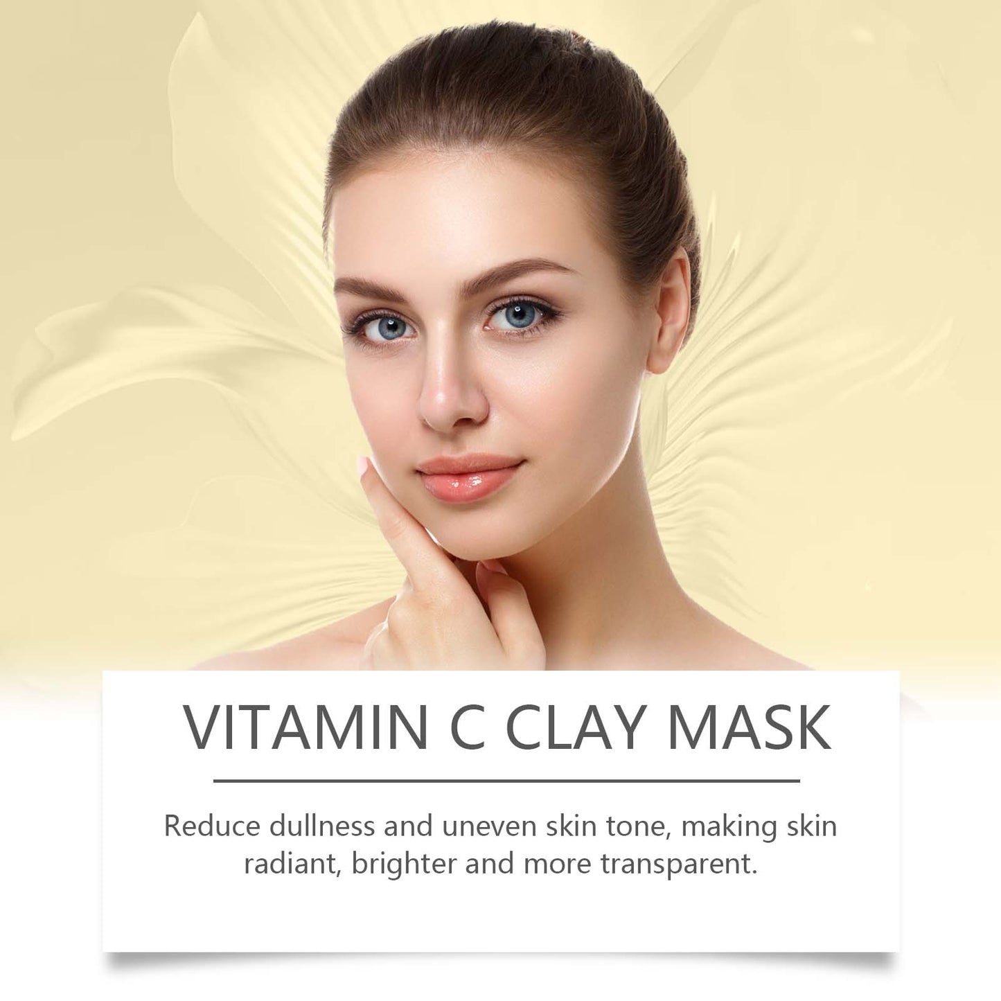 Mascarilla de barro de cúrcuma y vitamina C para una piel nutrida y radiante