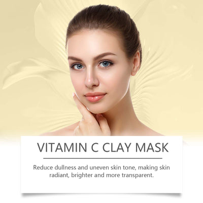 Turmeric Vitamin C Mud Mask for Nourished, Radiant Skin