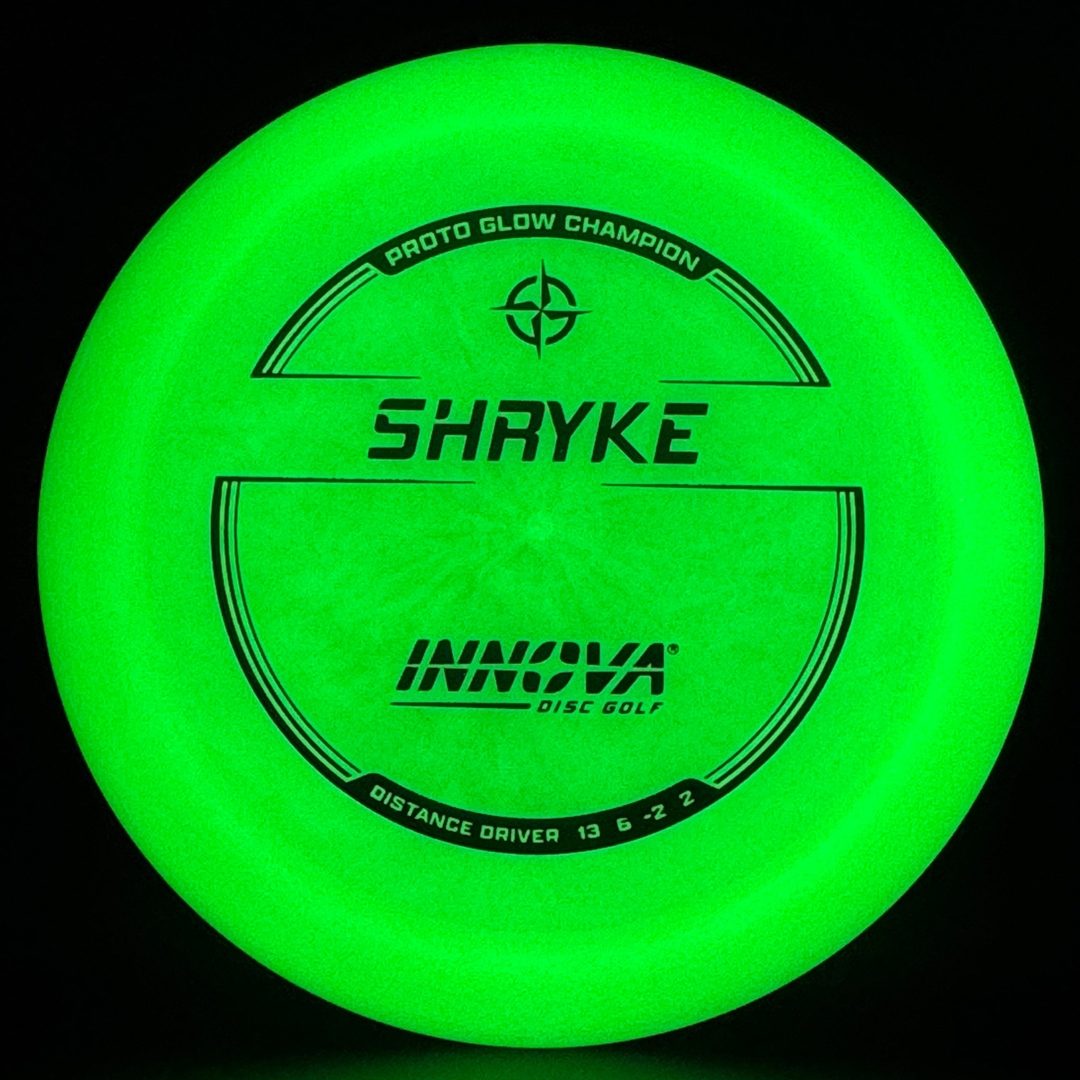 Proto Glow Champion Shryke Disc Golf Driver