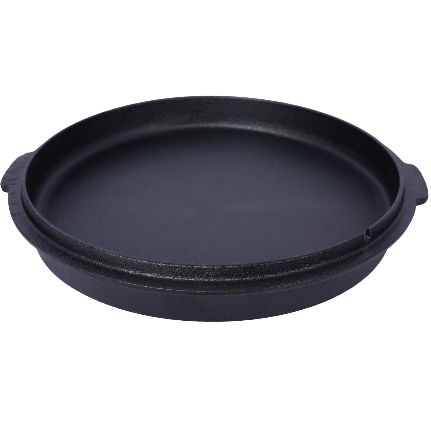 ast iron Dutch oven with lid, outdoor camping deep pot, used for camping, cooking, barbecue and leg rest,  12 Quart - Korvel
