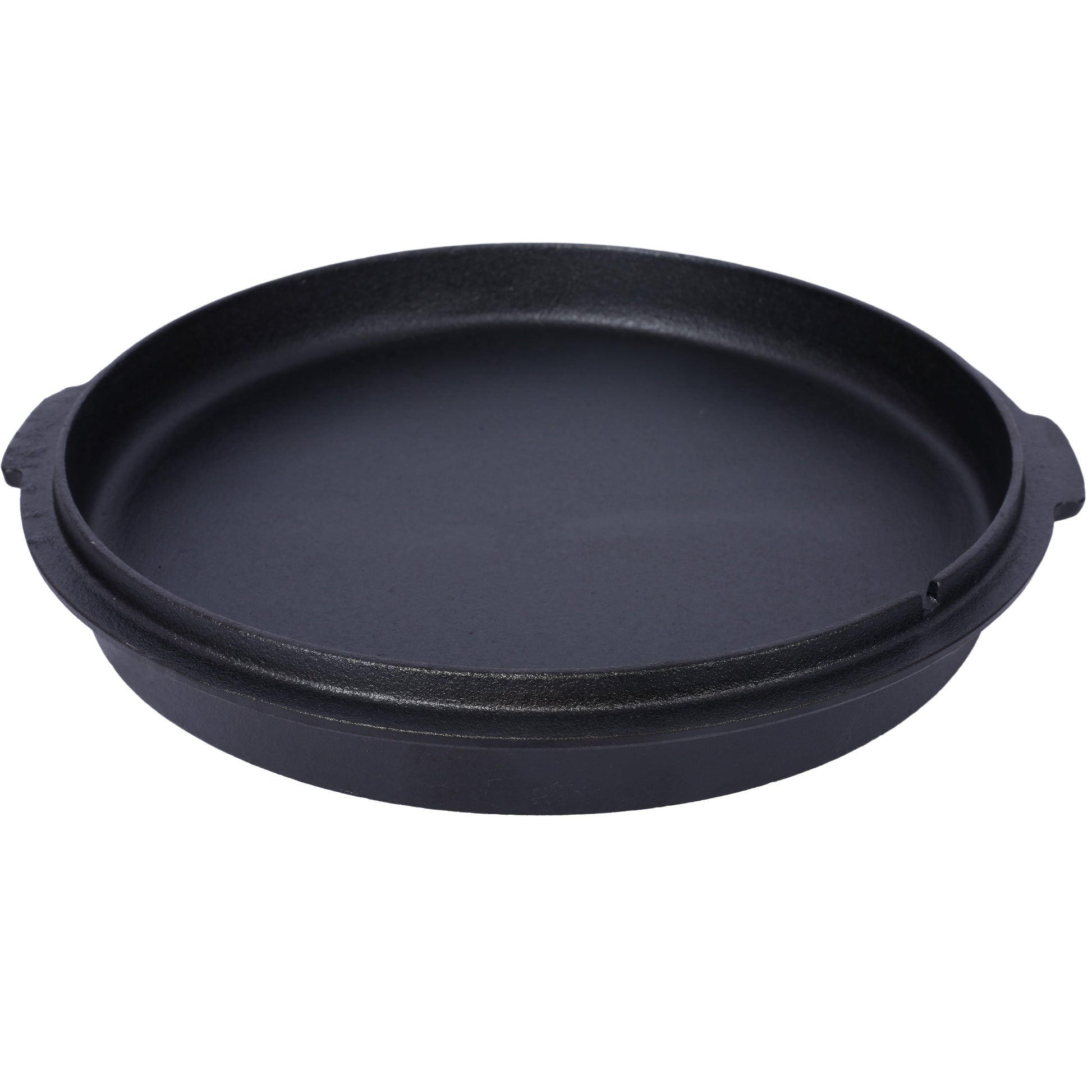 ast iron Dutch oven with lid, outdoor camping deep pot, used for camping, cooking, barbecue and leg rest,  12 Quart - Korvel