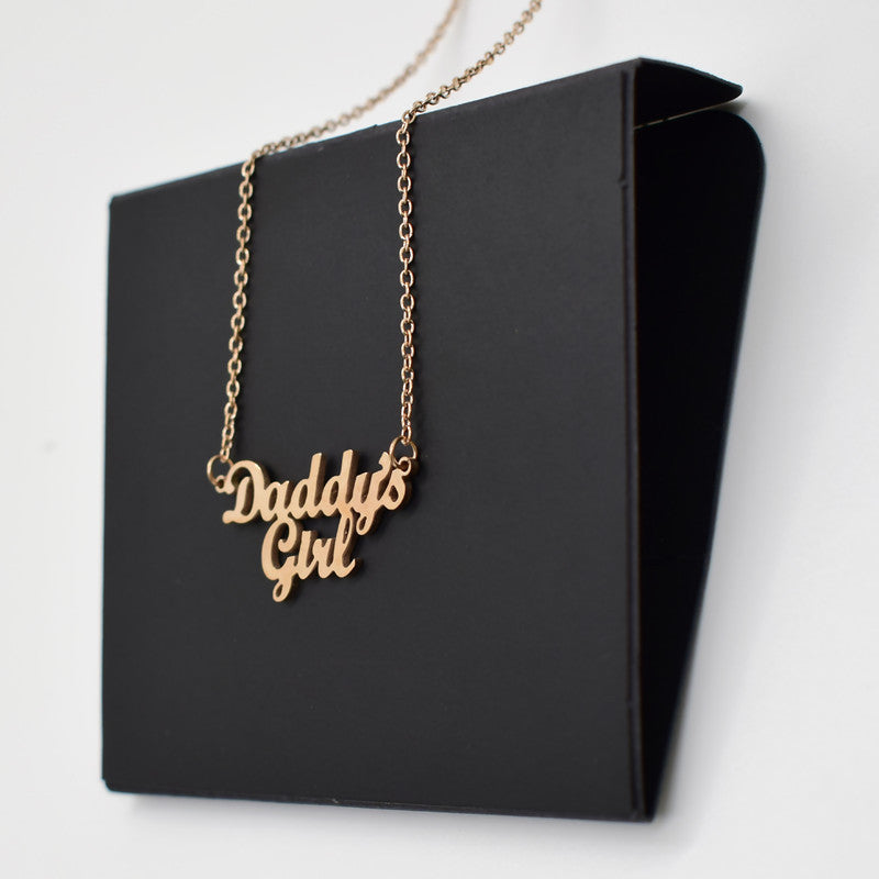 Daddy's Girl Necklace - Elegant Family Jewelry