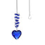 Crystal sun catcher pendant wholesale peach heart love prism living room garden decoration hanging sunshine - Korvel