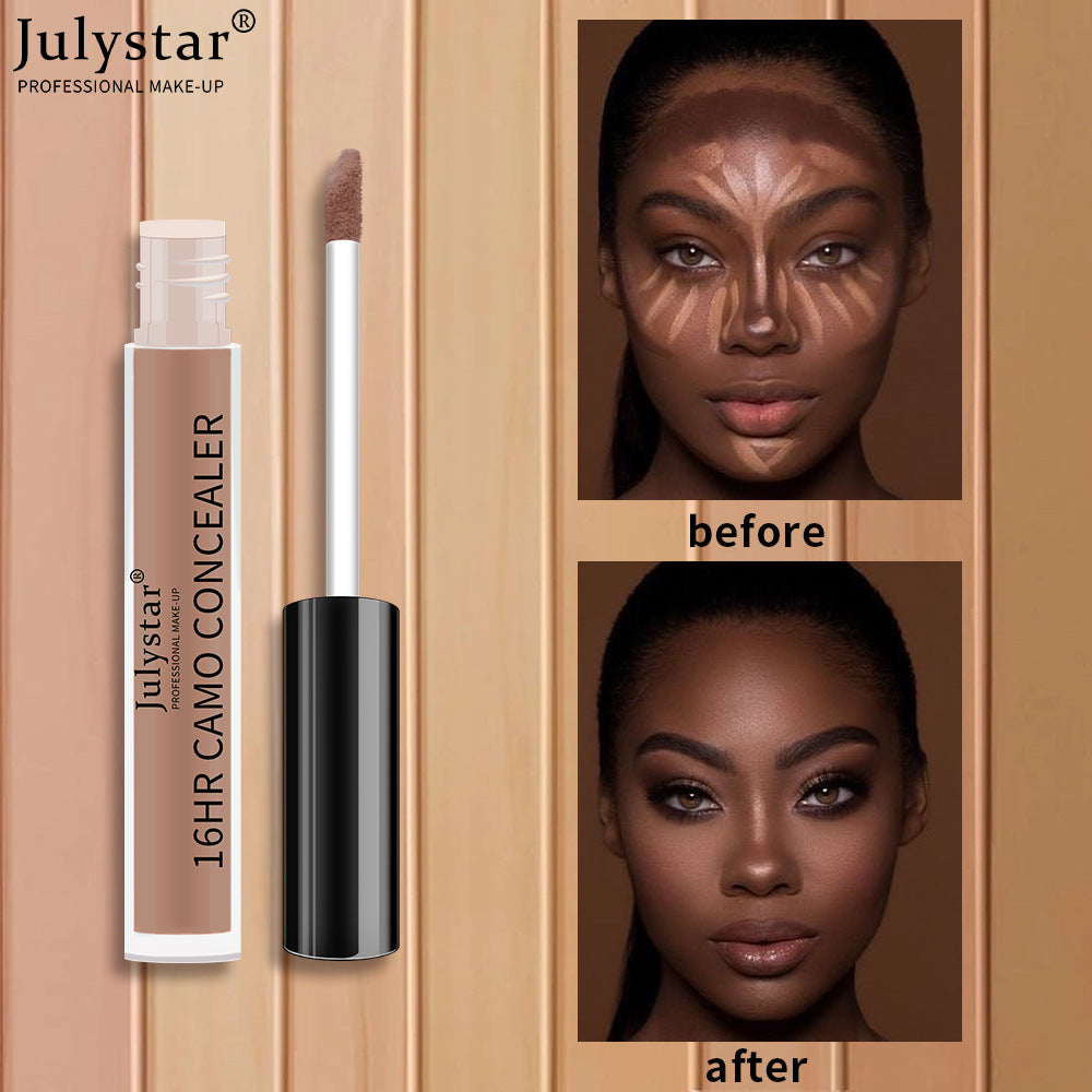 New Concealer Waterproof Non-Removal Concealer Liquid Concealer Cover Face Dark Circles Acne Marks Concealer - Korvel