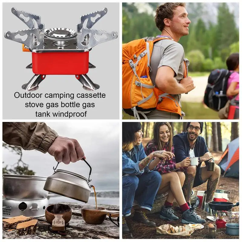 Portable Foldable Camping Stove for Outdoor Adventures