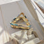 Chic Geometric Acetate Hair Claw Clamps Metal Hair Crab Women Girls Hair Clip Leopard Hairpin Hair Crab Hair Accessories - Korvel