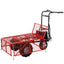 Wheelbarrow Utility Cart Electric Powered Cart 48V28Ah 500W Capacity 500lbs (230kg) Material Hauler 1000lbs Towing - Korvel