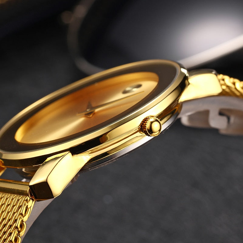 Clearance MISSFOX  2446 Unique Design Minimalist Watch Men Novel Stylish Male Watches Fashion Sports Quartz Wrist Watch For Men Women - Korvel