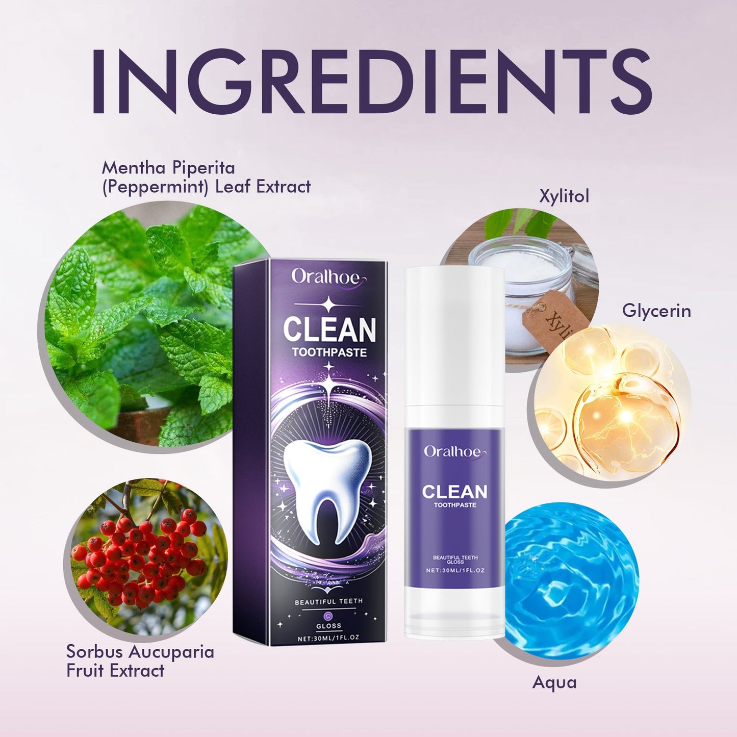 Dentifrice Premium Clean pour une haleine fraîche et des dents éclatantes