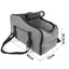 Portable pet bed for outings car travel safety seat center console car cushion car dog bed small dog ride artifact - Korvel