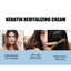 Keratin Revitalizing Cream, Long Lasting Fragrance Soft Light Smoothing Frizz Repair Split End Conditioner - Korvel