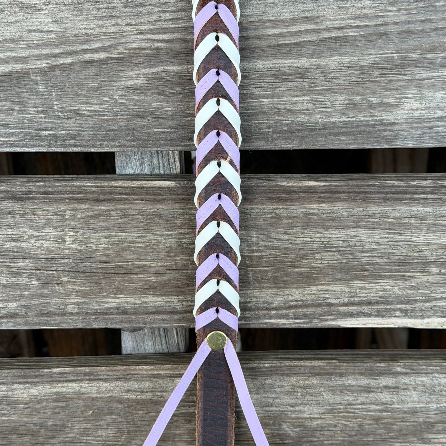 Premium Leather Barrel Racing Reins with Enhanced Grip