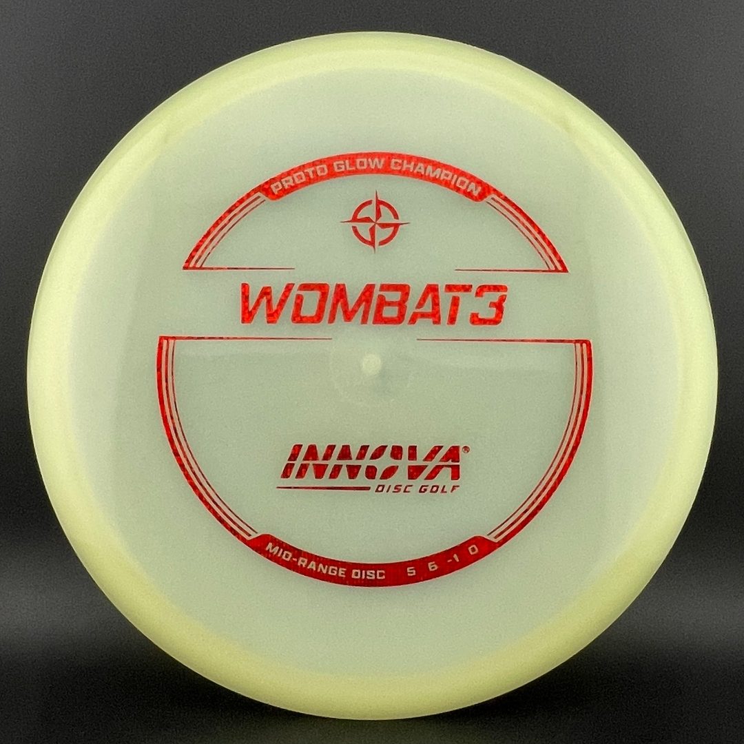 Proto Glow Champion Wombat3 Disco de Golf