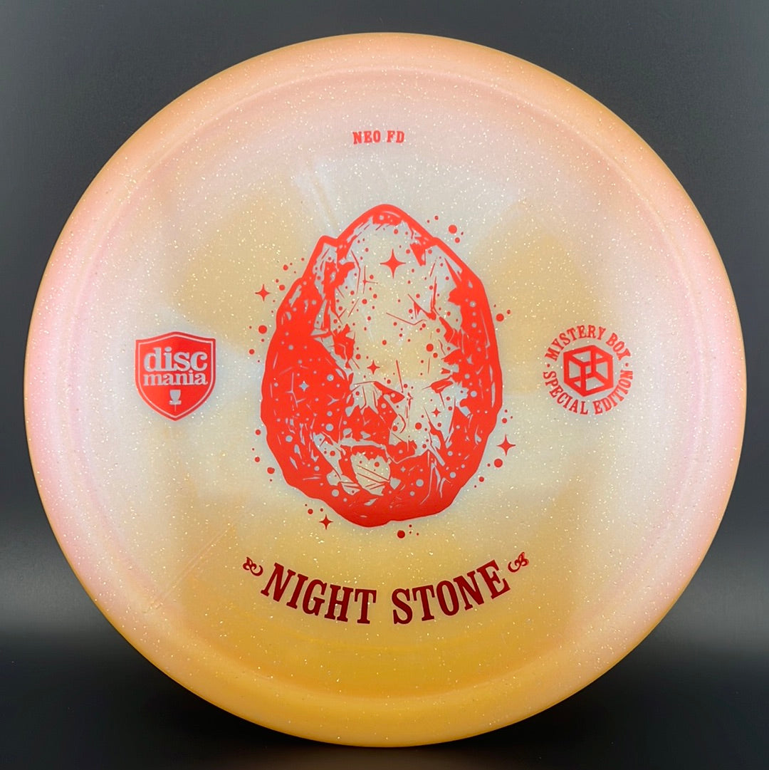 Neo FD - Manianite - Night Stone First Run Disc Golf Disc