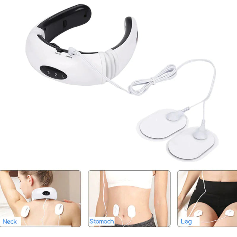 Masajeador Cervical Eléctrico Premium con Terapia Magnética