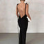Vestido de Fiesta Elegante Sin Espalda para Ocasiones Especiales