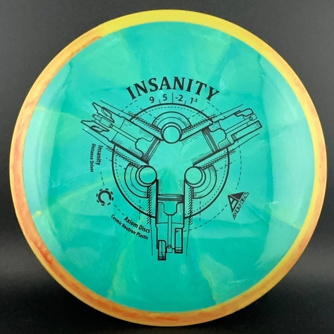 Cosmic Neutron Insanity Disc Golf Driver