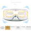 Bluetooth Smart Vibration Eye Massager Eye Care Device Hot Compress Glasses Instrument Music Foldable Eye Protection - Korvel