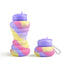 Donut Folding Silicone Water Bottle - Portable & Eco-Friendly