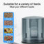 Fish tank feeder intelligent small and large capacity aquarium koi goldfish timed automatic fish feeder - Korvel