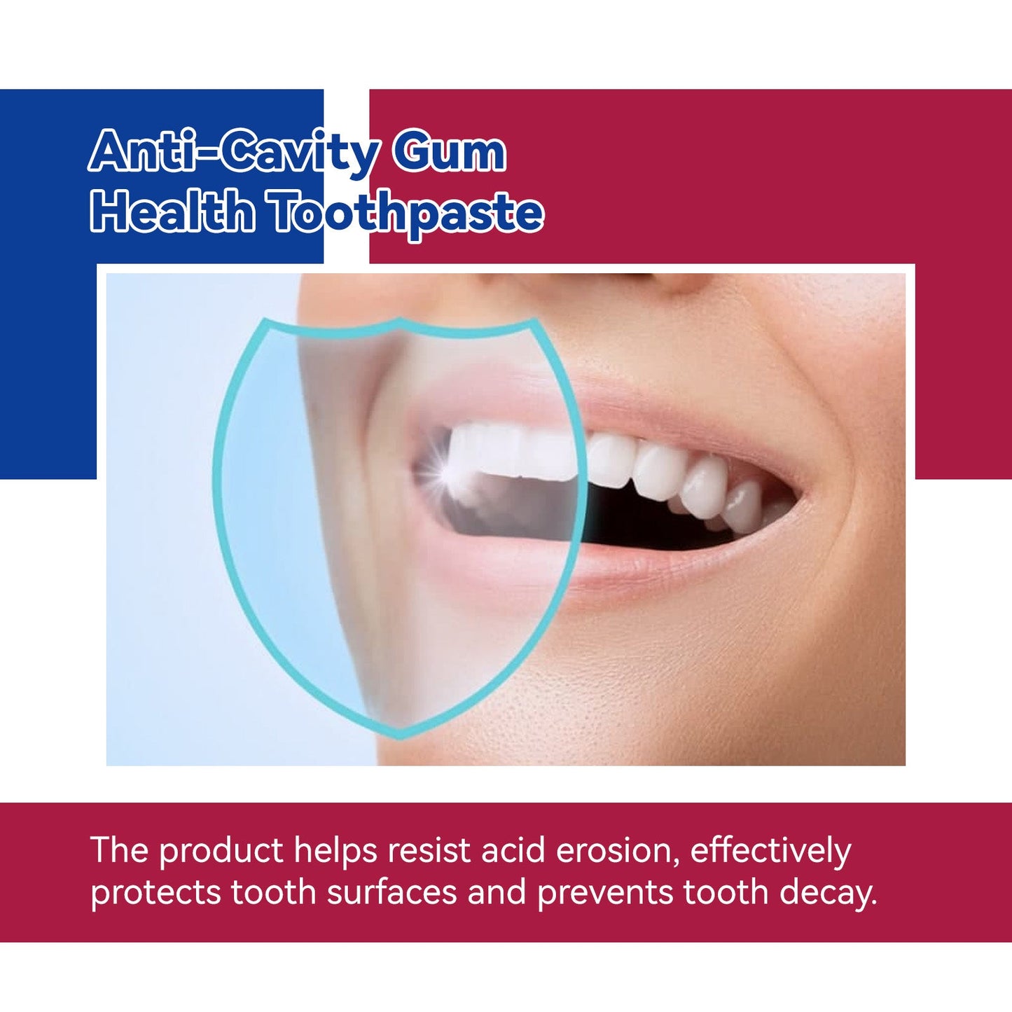 Dentifrice Premium Anti-Caries pour la Santé des Gencives