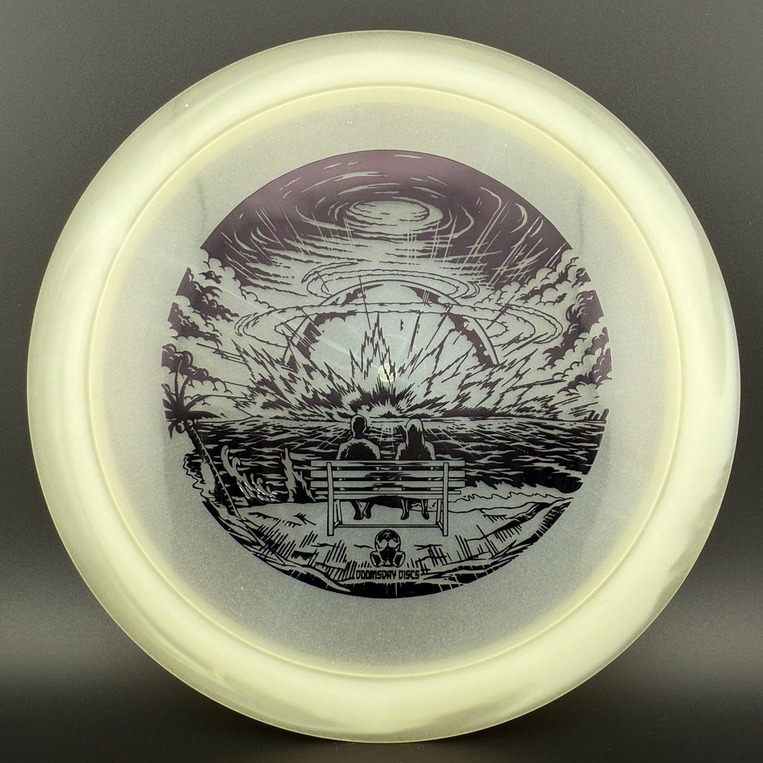 Glow Isolation Cataclysm - Blue Glow Disc Golf Driver
