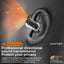 Wireless earphones open, non in ear, ultra long battery life, noise cancelling Bluetooth earphones for running and sports, hanging ear headphones - Korvel