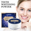 White Tooth Powder, Teeth Cleaning Brightening White Fresh Mouth Beauty Powder - Korvel