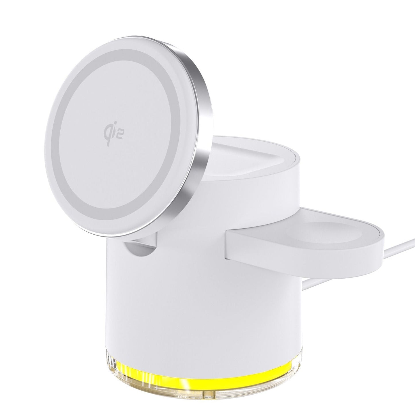 Cargador Inalámbrico Magnético 3 en 1 Qi2 para Dispositivos Apple